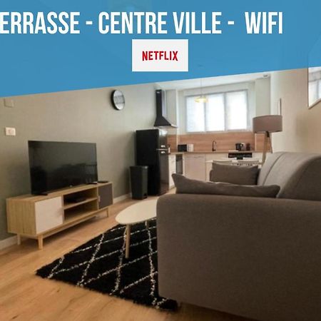 Centre Ville Superbe T2 Neuf Wifi Terrasse Netflix Périgueux Εξωτερικό φωτογραφία